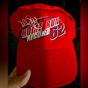 Mark home run king hat!